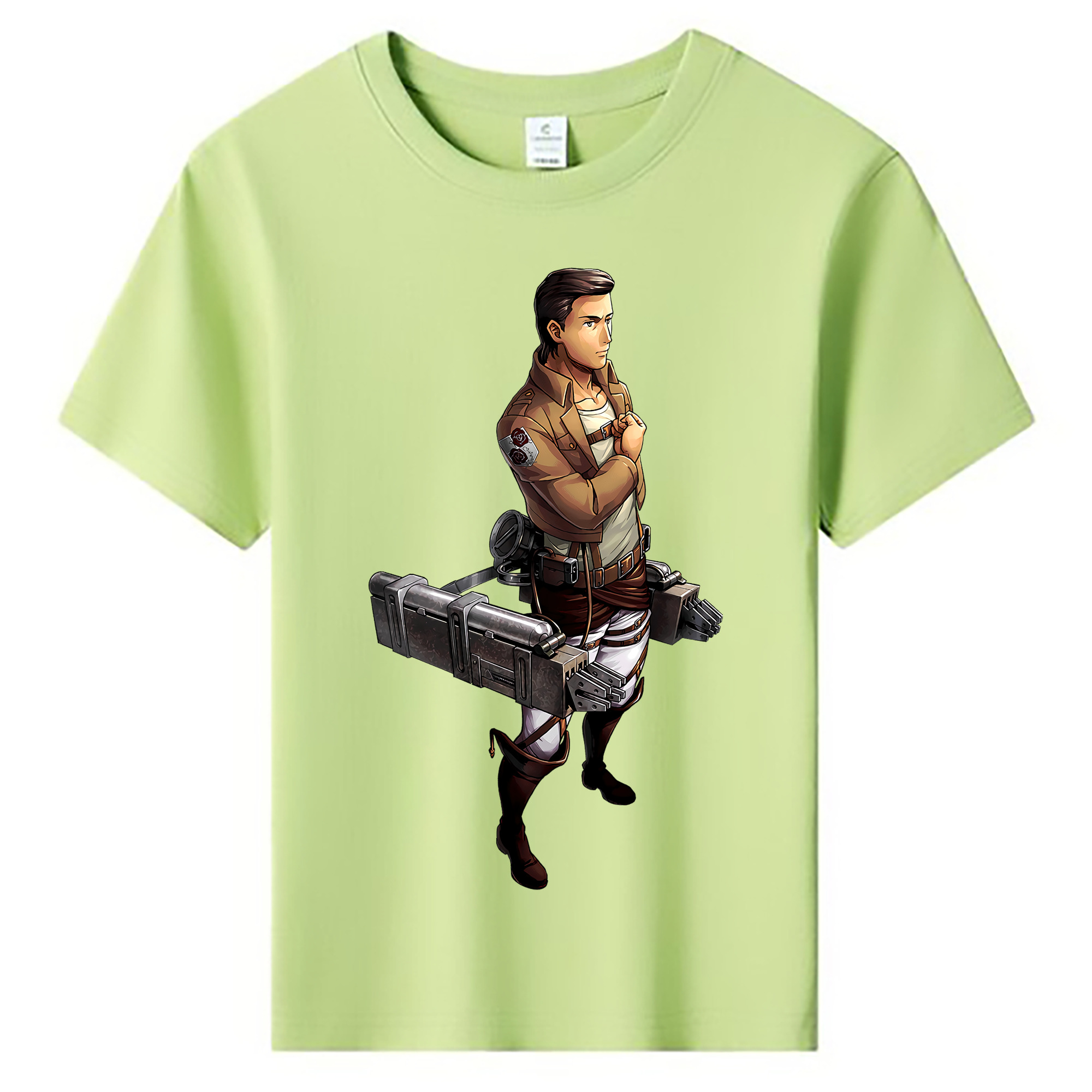 （画像用） 進撃の巨人 Attack on Titan 綿100％キッズTシャツ（フロントプリント）